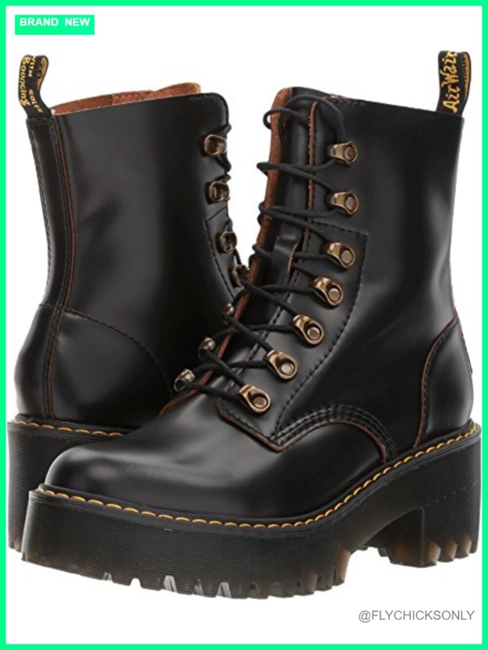 Leather Heeled Ankle Boot with Air-Cushioned Sole
